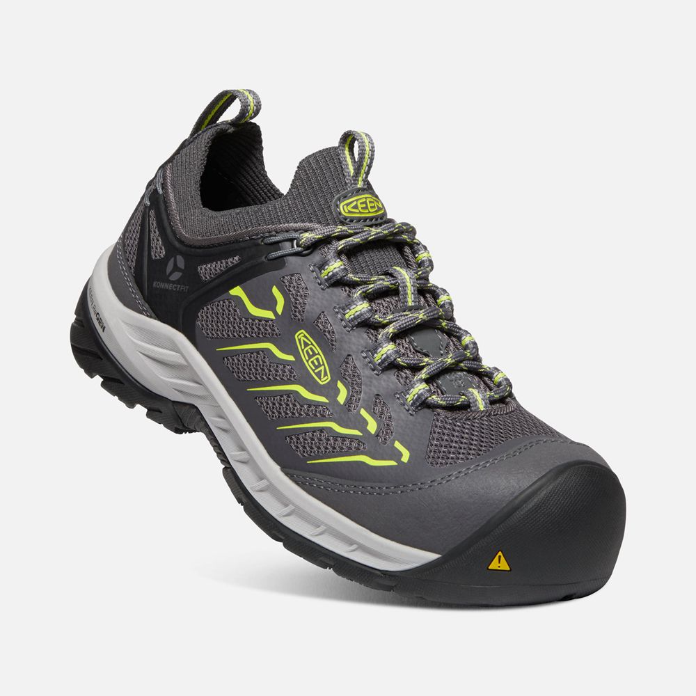 Keen Iş Ayakkabısı Kadın Gri - Flint Ii Sport (Carbon-Fiber Toe) - Türkiye XTYG25371